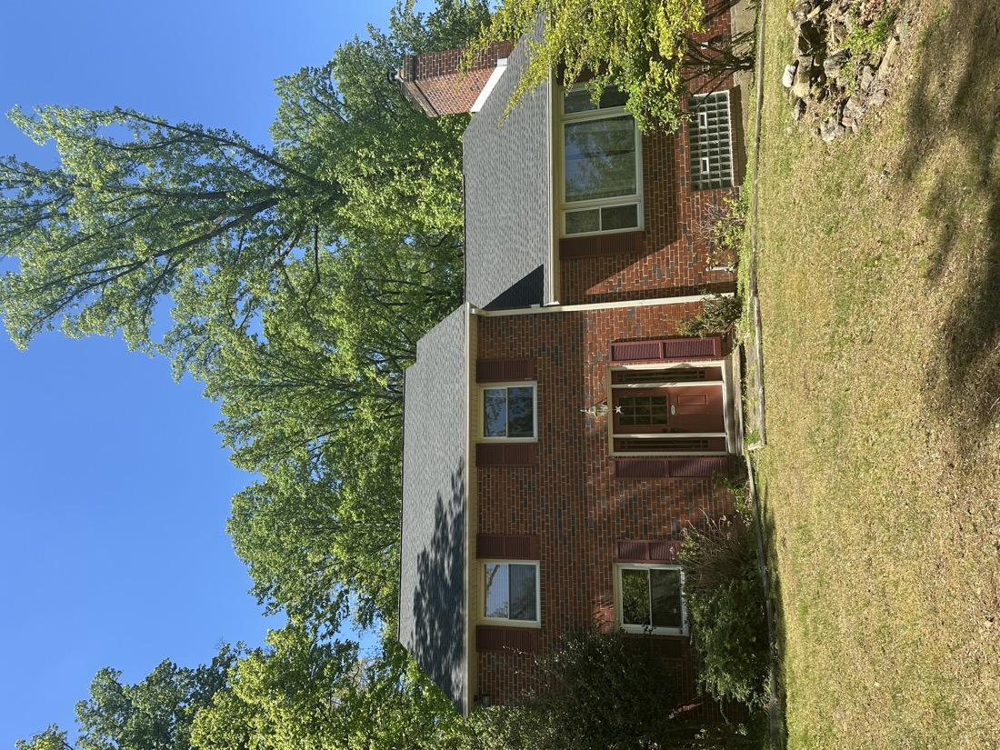 Completed roofing project
